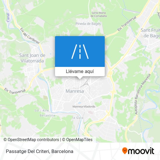Mapa Passatge Del Criteri