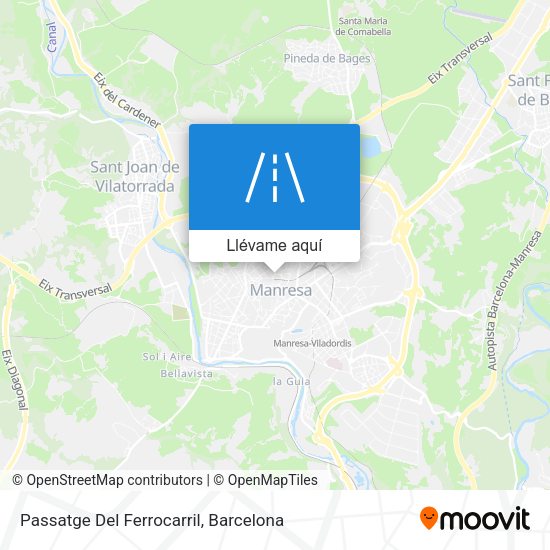 Mapa Passatge Del Ferrocarril