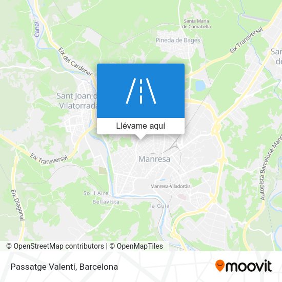 Mapa Passatge Valentí