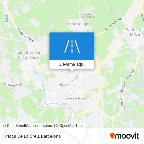 Mapa Plaça De La Creu