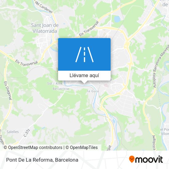 Mapa Pont De La Reforma