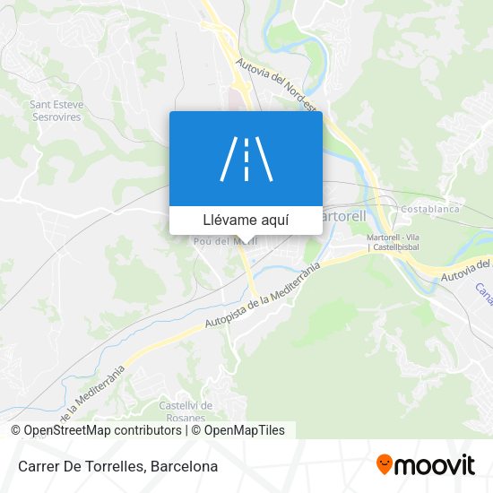 Mapa Carrer De Torrelles