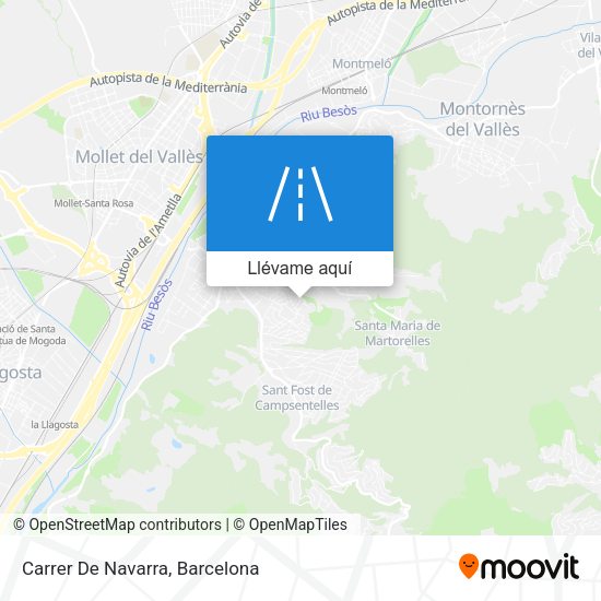 Mapa Carrer De Navarra