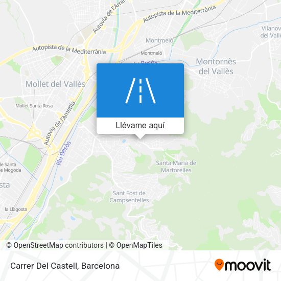 Mapa Carrer Del Castell