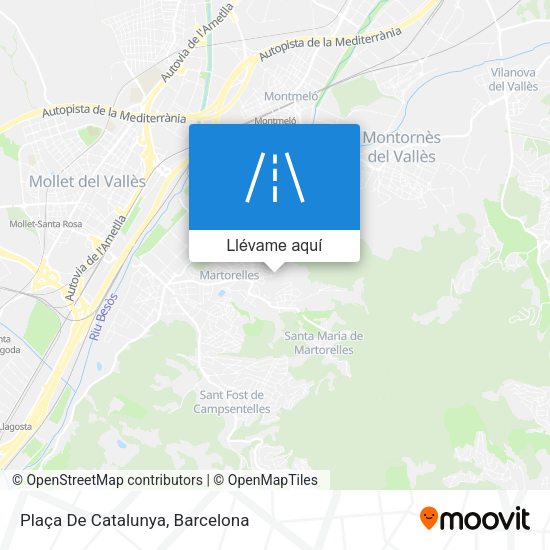 Mapa Plaça De Catalunya