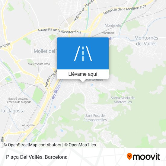Mapa Plaça Del Vallès