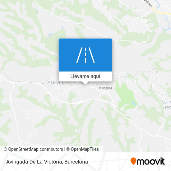 Mapa Avinguda De La Victòria