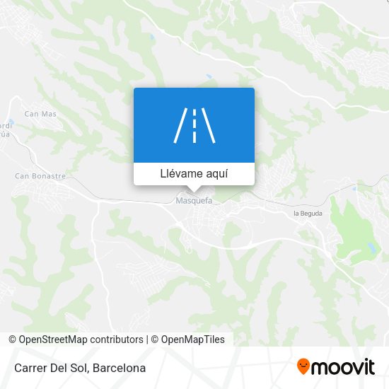 Mapa Carrer Del Sol