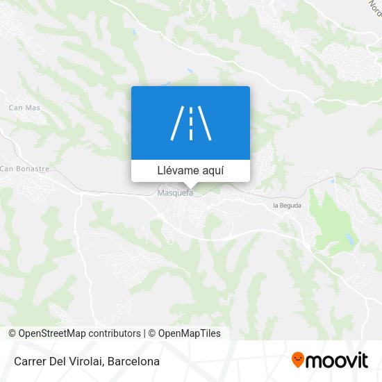 Mapa Carrer Del Virolai