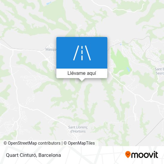 Mapa Quart Cinturó