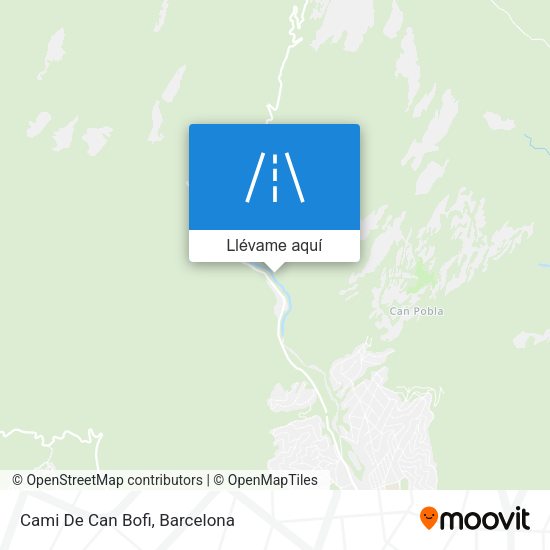 Mapa Cami De Can Bofi
