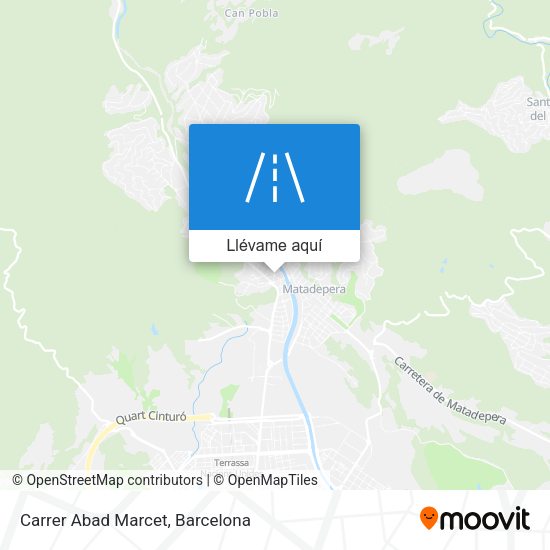 Mapa Carrer Abad Marcet