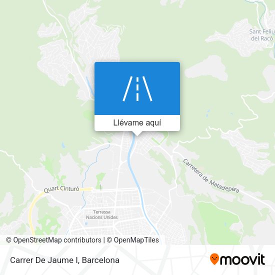 Mapa Carrer De Jaume I