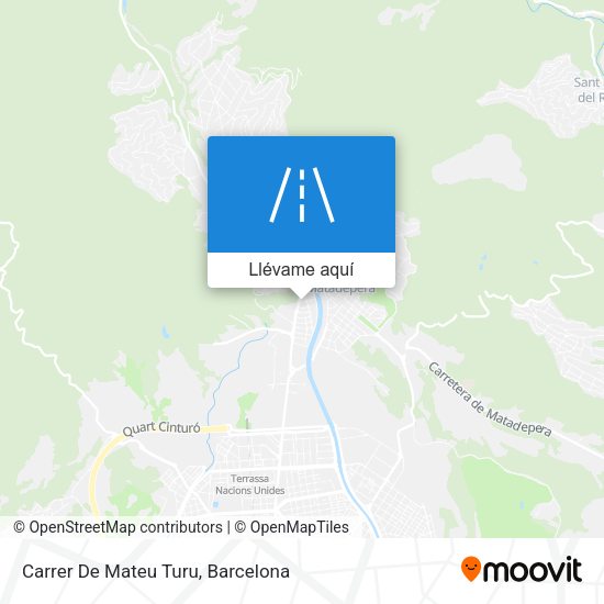 Mapa Carrer De Mateu Turu