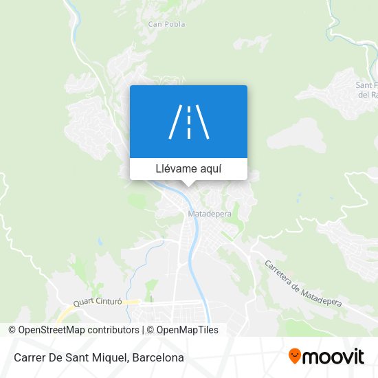 Mapa Carrer De Sant Miquel