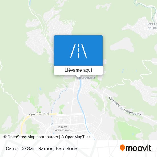 Mapa Carrer De Sant Ramon
