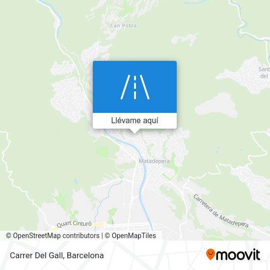 Mapa Carrer Del Gall