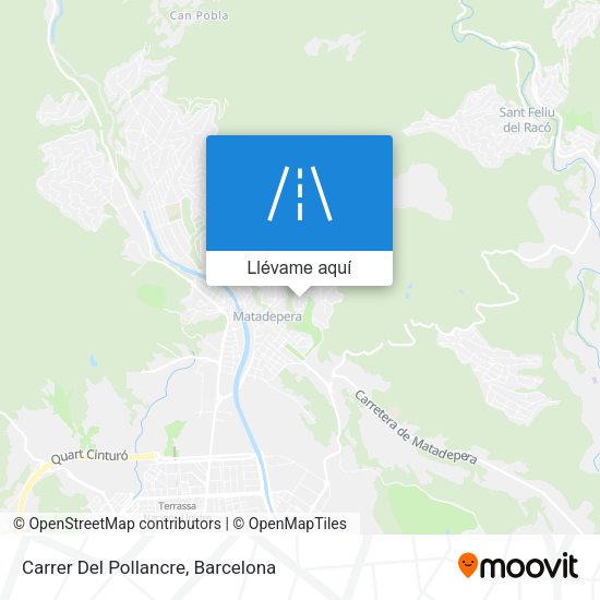 Mapa Carrer Del Pollancre