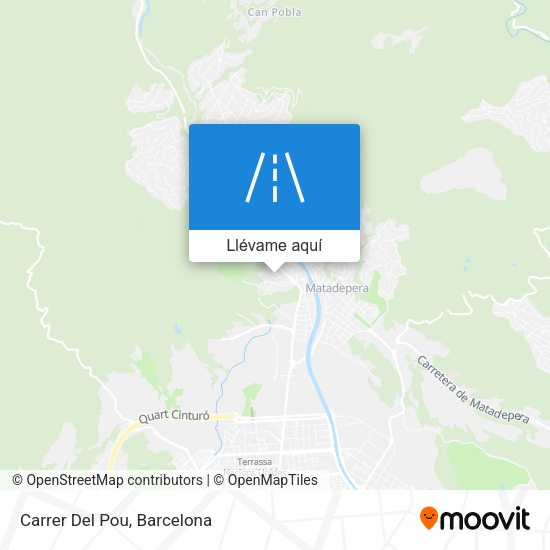Mapa Carrer Del Pou
