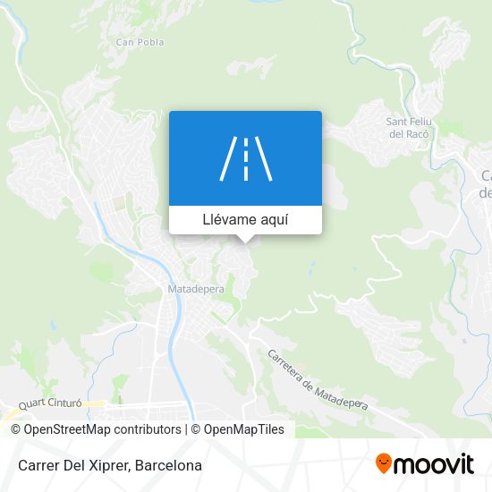 Mapa Carrer Del Xiprer