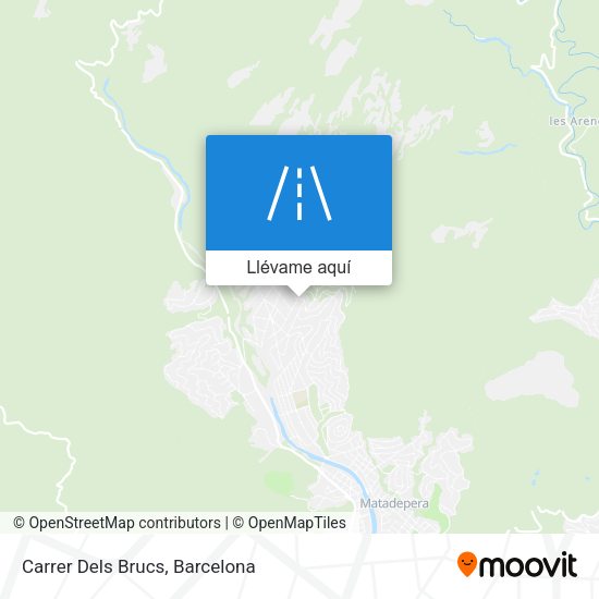 Mapa Carrer Dels Brucs