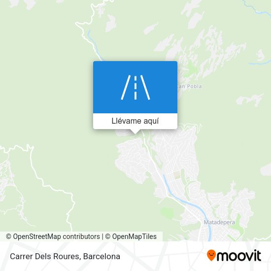 Mapa Carrer Dels Roures