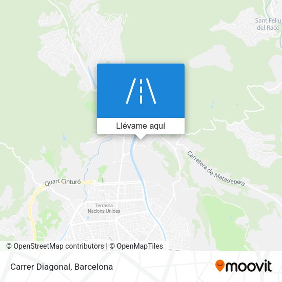 Mapa Carrer Diagonal