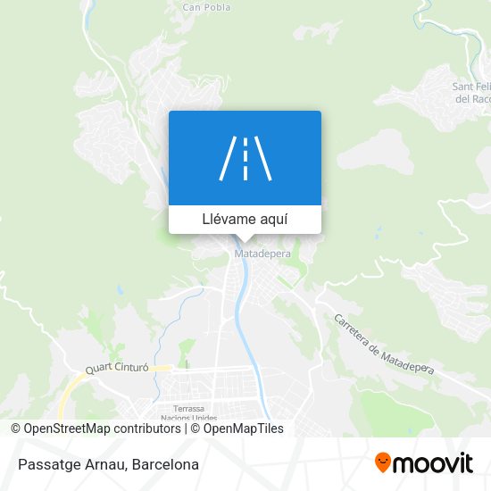 Mapa Passatge Arnau