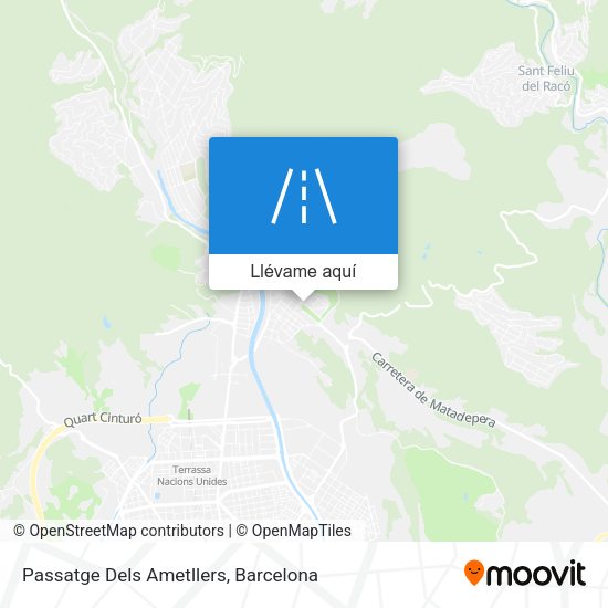 Mapa Passatge Dels Ametllers