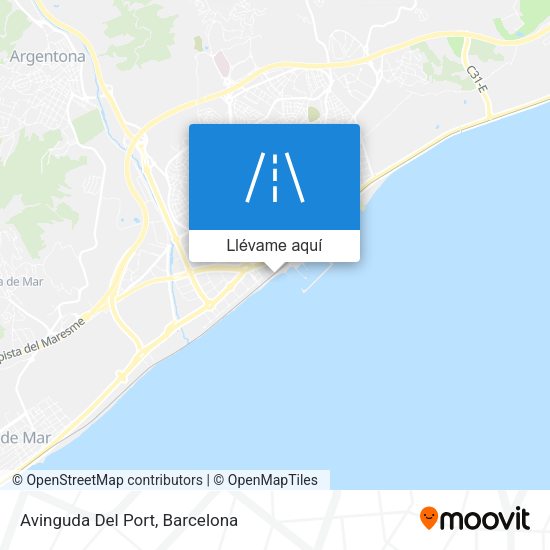 Mapa Avinguda Del Port