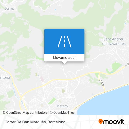 Mapa Carrer De Can Marquès