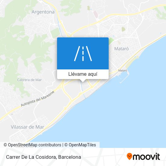 Mapa Carrer De La Cosidora