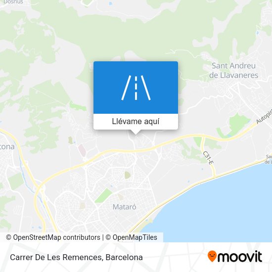 Mapa Carrer De Les Remences