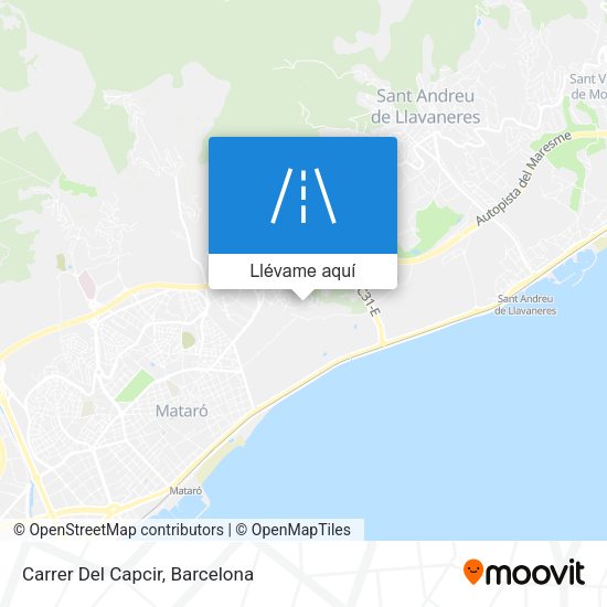 Mapa Carrer Del Capcir
