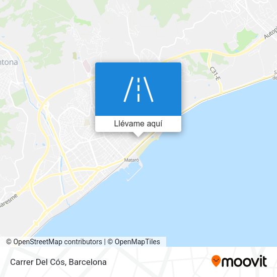 Mapa Carrer Del Cós