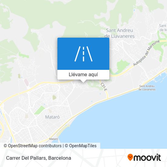 Mapa Carrer Del Pallars