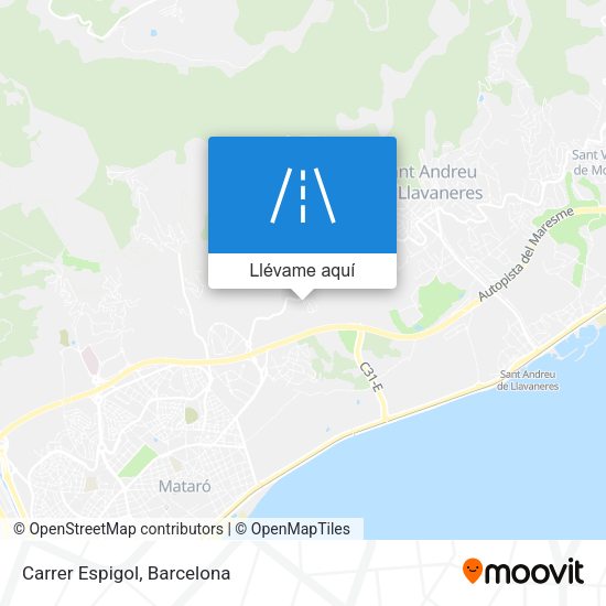 Mapa Carrer Espigol