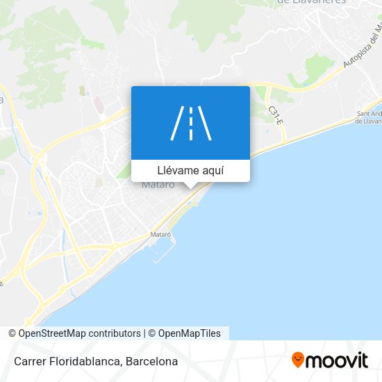 Mapa Carrer Floridablanca