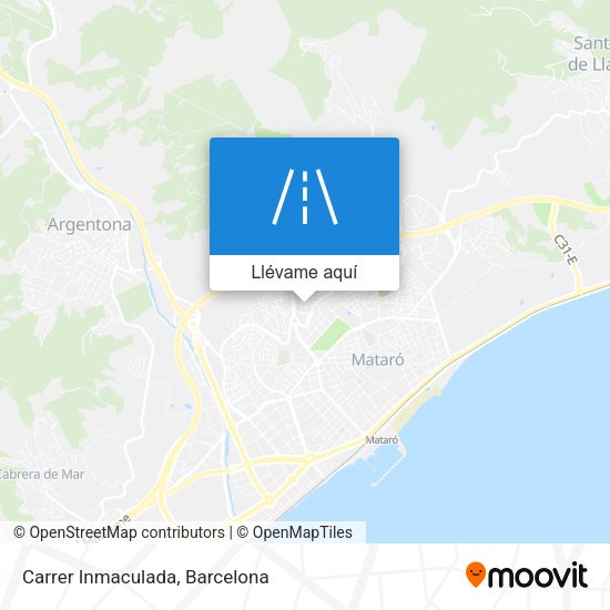 Mapa Carrer Inmaculada