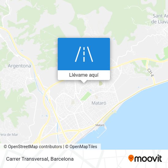 Mapa Carrer Transversal