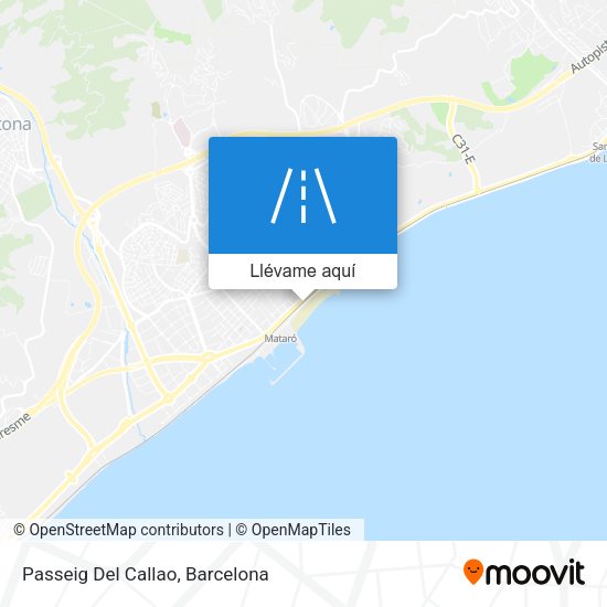 Mapa Passeig Del Callao