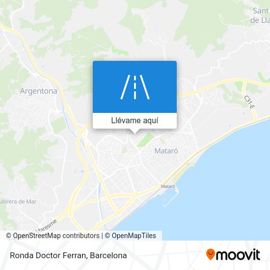 Mapa Ronda Doctor Ferran