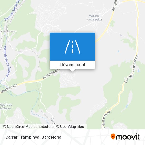 Mapa Carrer Trampinya