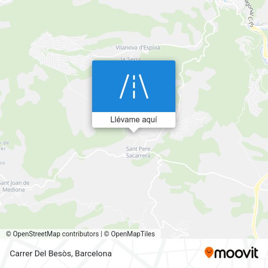 Mapa Carrer Del Besòs