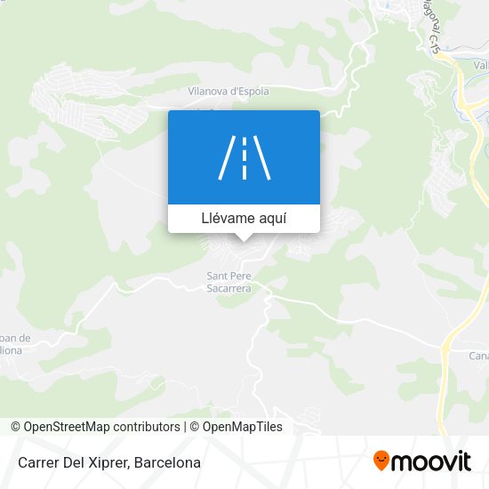Mapa Carrer Del Xiprer