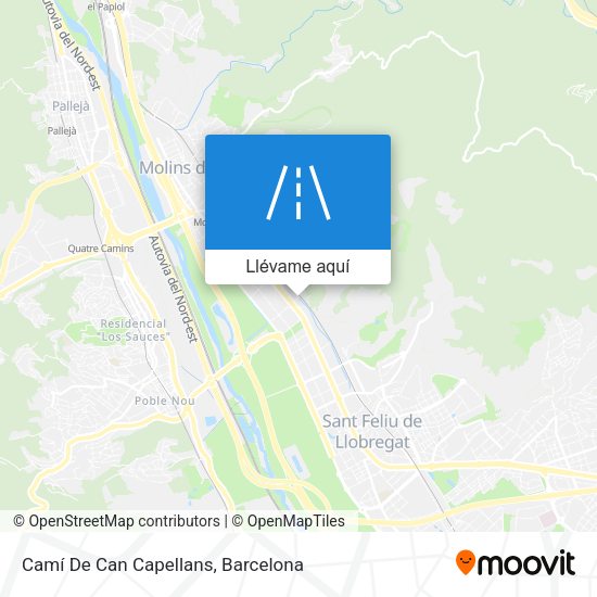 Mapa Camí De Can Capellans