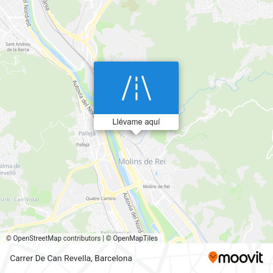 Mapa Carrer De Can Revella