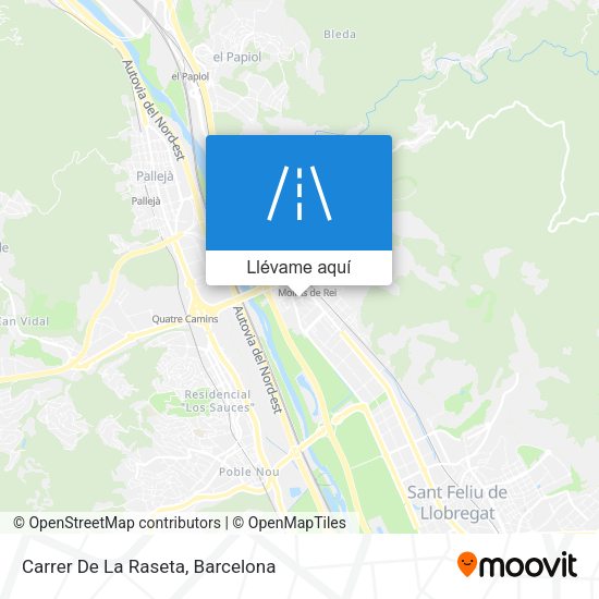 Mapa Carrer De La Raseta