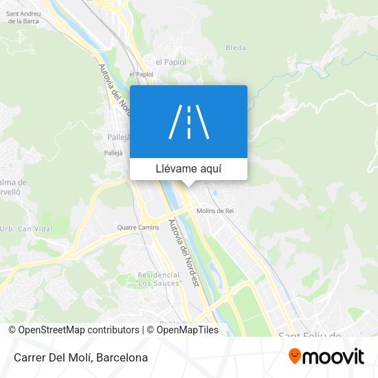 Mapa Carrer Del Molí