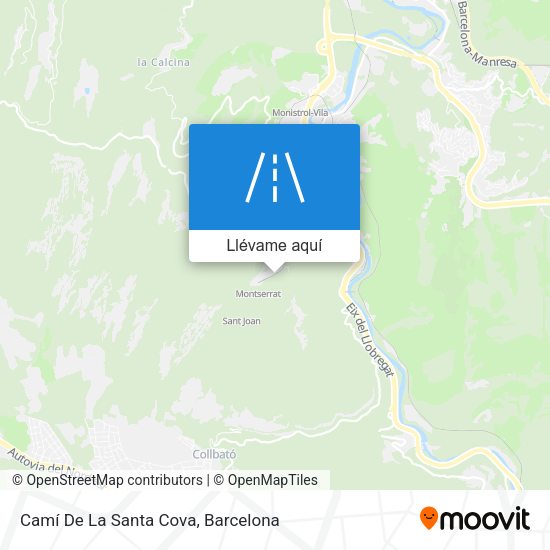 Mapa Camí De La Santa Cova